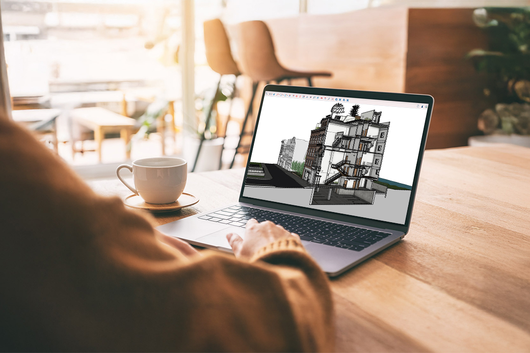 Práca v SketchUp Pro Advanced
